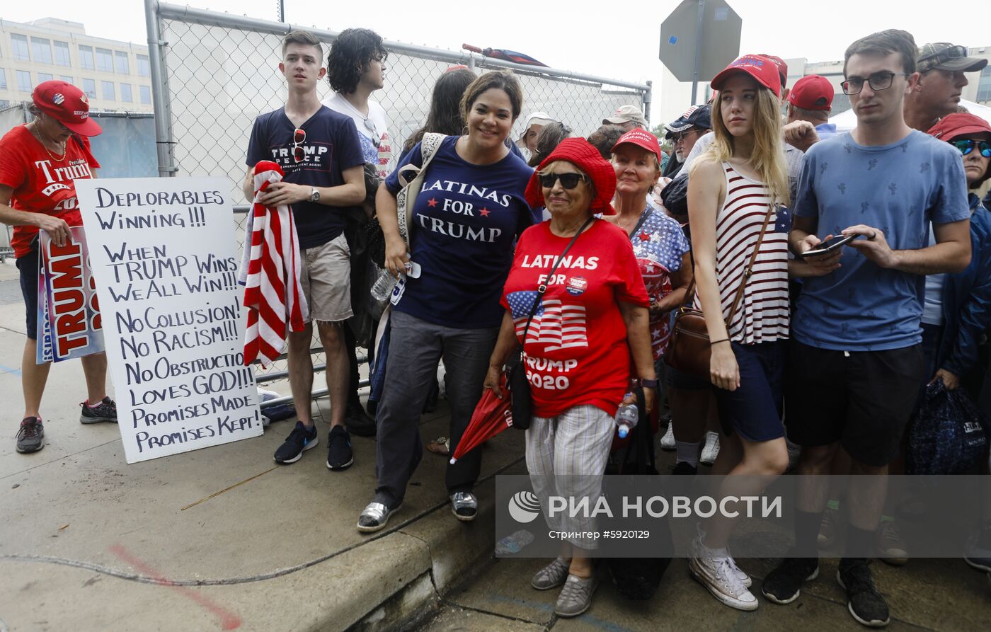 Старт избирательной кампании Д. Трампа