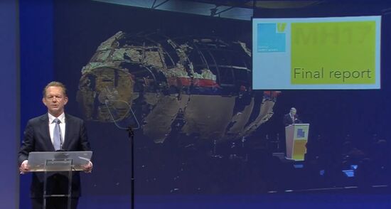 Пресс-конференция совместной следственной группы по делу о крушении Boeing MH17 совместной следственной группы по делу о крушении Boeing MH17