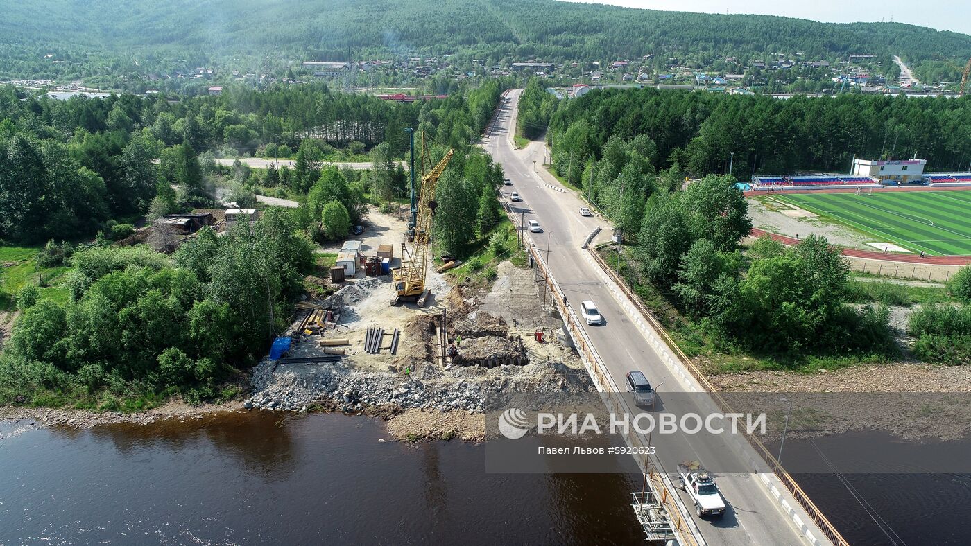 Строительство и реконструкция моста через реку Кованта в Амурской области