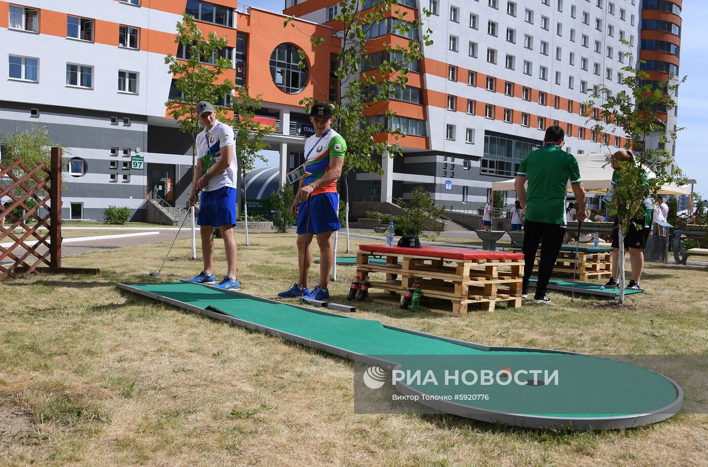 II Европейские игры. Деревня спортсменов