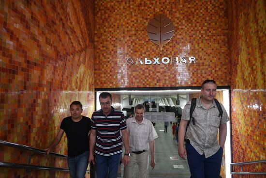 Открытие новых станций Сокольнической линии метро