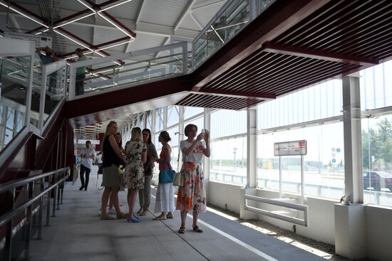 Открытие новых станций Сокольнической линии метро