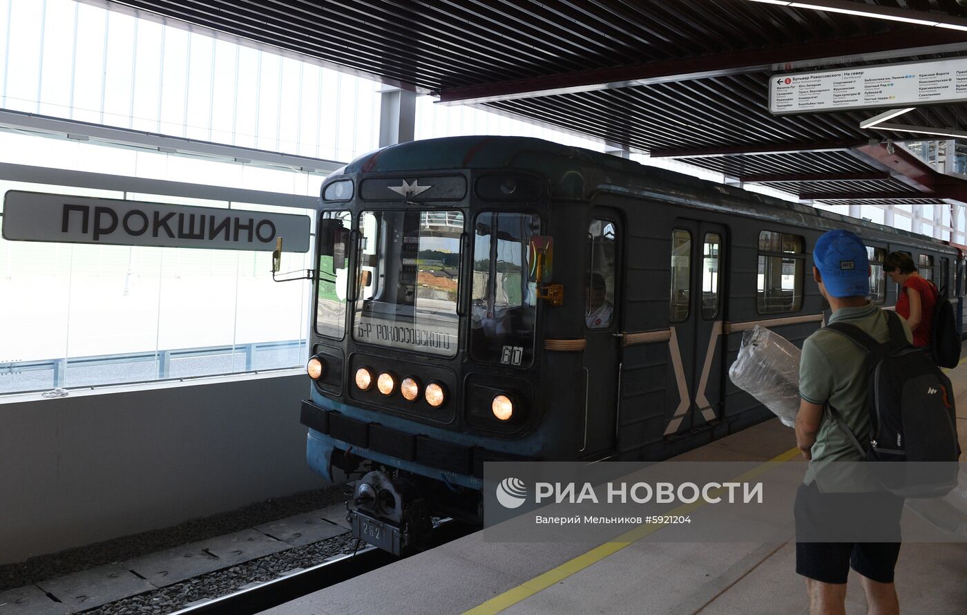 Открытие новых станций Сокольнической линии метро