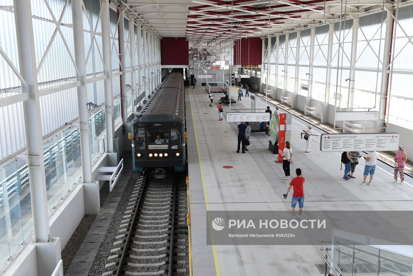 Открытие новых станций Сокольнической линии метро