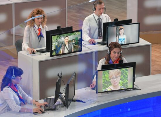 Прямая линия с президентом РФ Владимиром Путиным