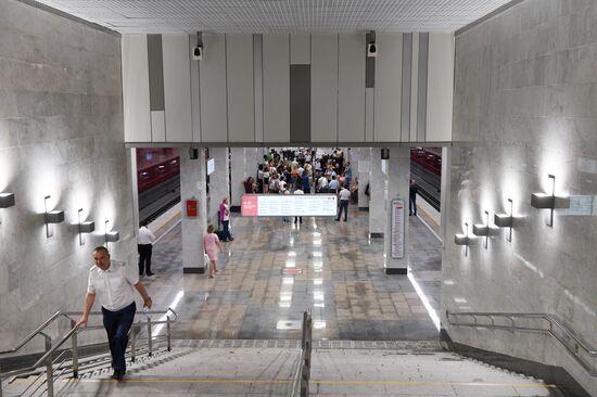 Открытие новых станций Сокольнической линии метро