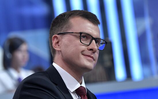 Прямая линия с президентом РФ Владимиром Путиным