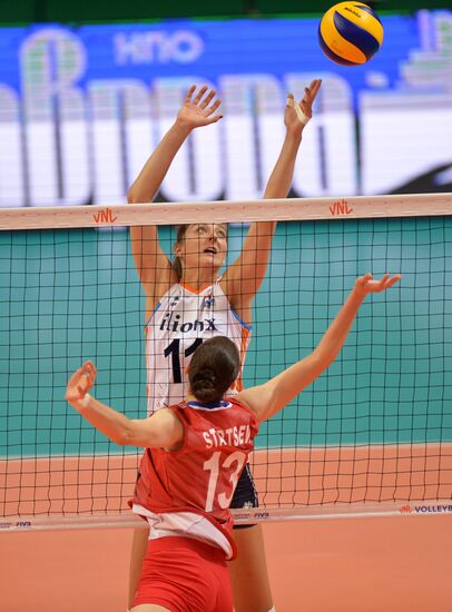 Волейбол. Женщины. Этап Лиги наций. Матч Россия - Нидерланды