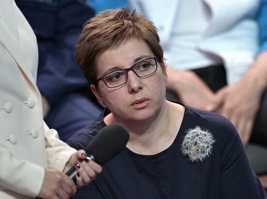 Прямая линия с президентом РФ Владимиром Путиным