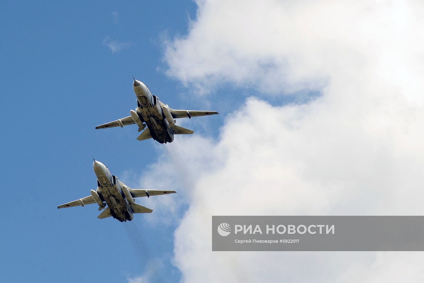 Тренировка динамического показа вооружения в рамках форума "Армия-2019" 