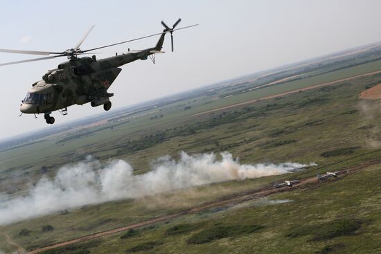 Летно-тактические учения ЮВО