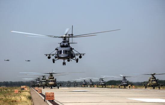 Летно-тактические учения ЮВО