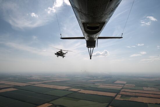 Летно-тактические учения ЮВО