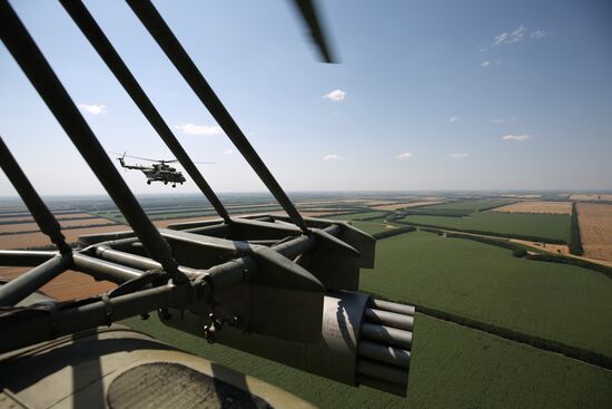 Летно-тактические учения ЮВО