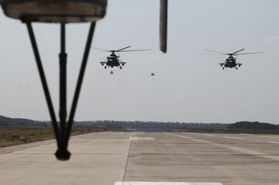 Летно-тактические учения ЮВО