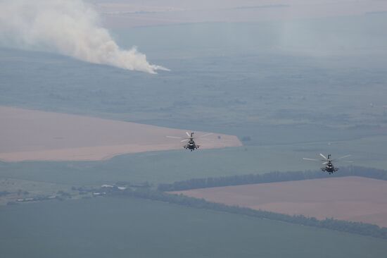 Летно-тактические учения ЮВО