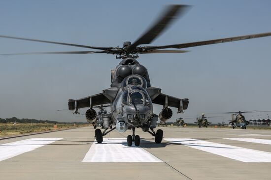 Летно-тактические учения ЮВО