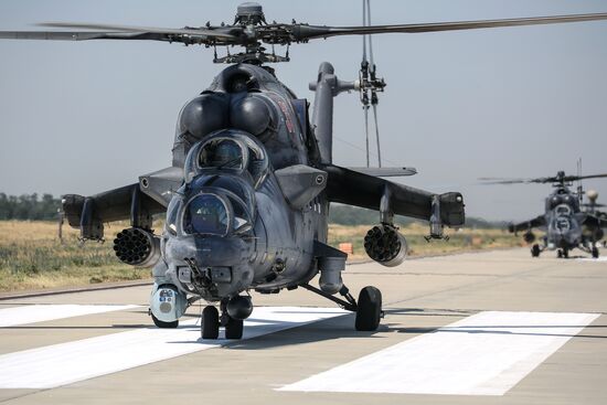 Летно-тактические учения ЮВО