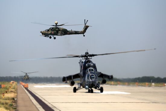 Летно-тактические учения ЮВО