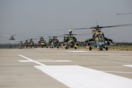 Летно-тактические учения ЮВО