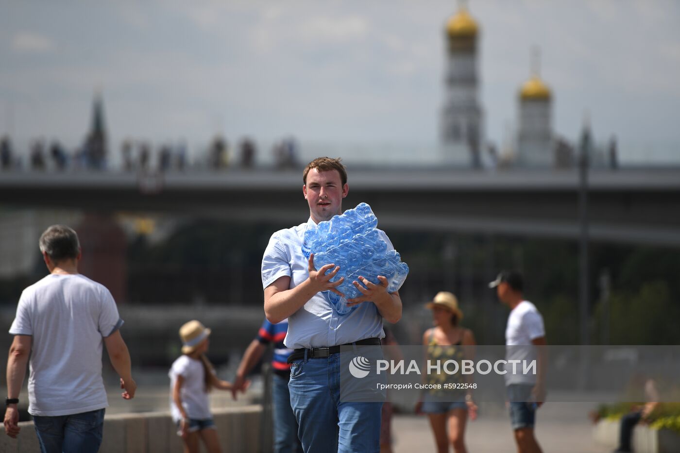 Жара в Москве 