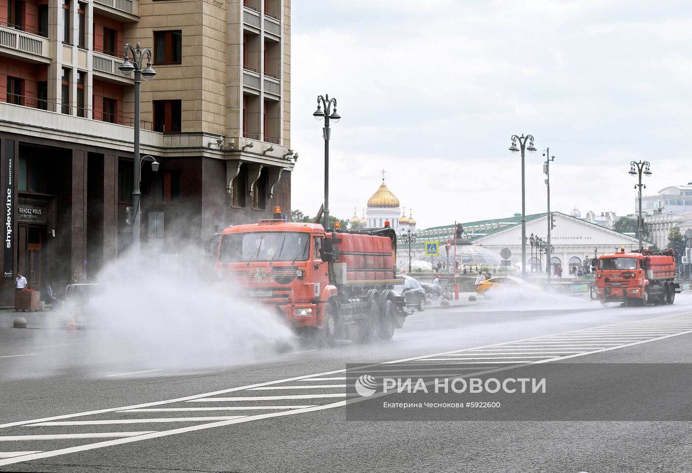 Жара в Москве 