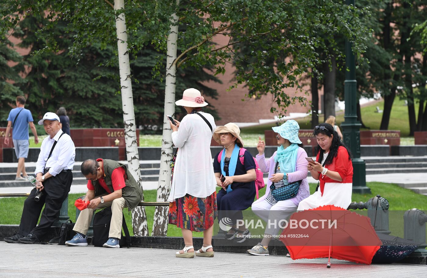 Жара в Москве 