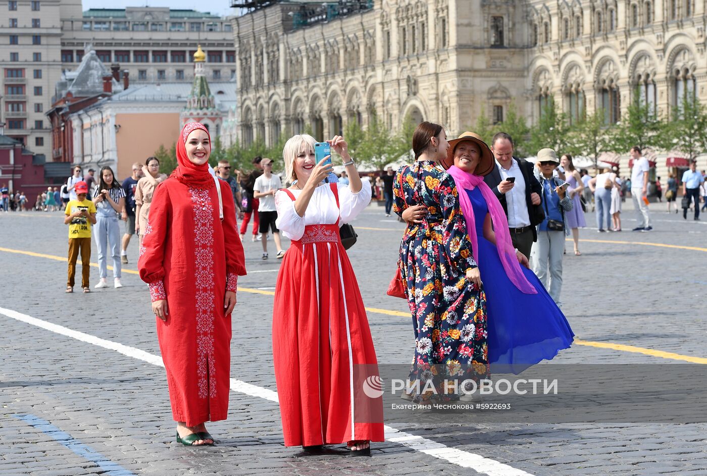 Жара в Москве 