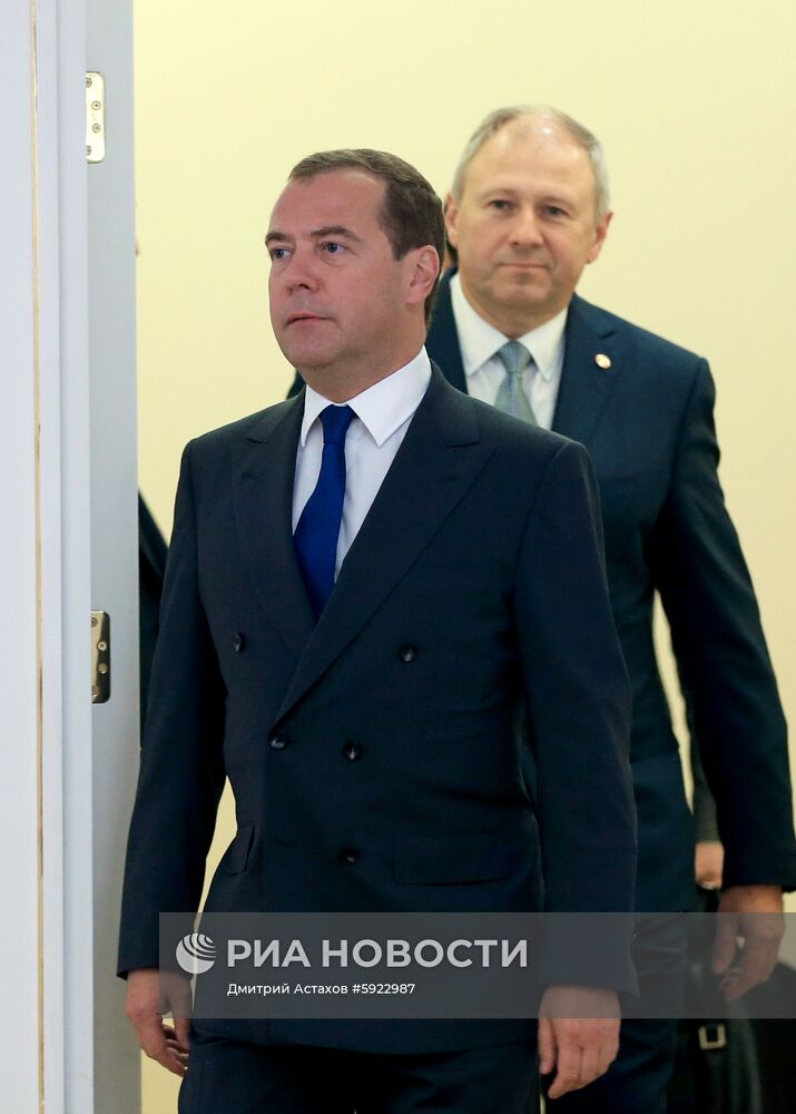 Рабочий визит премьер-министра РФ Д. Медведева в Белоруссию