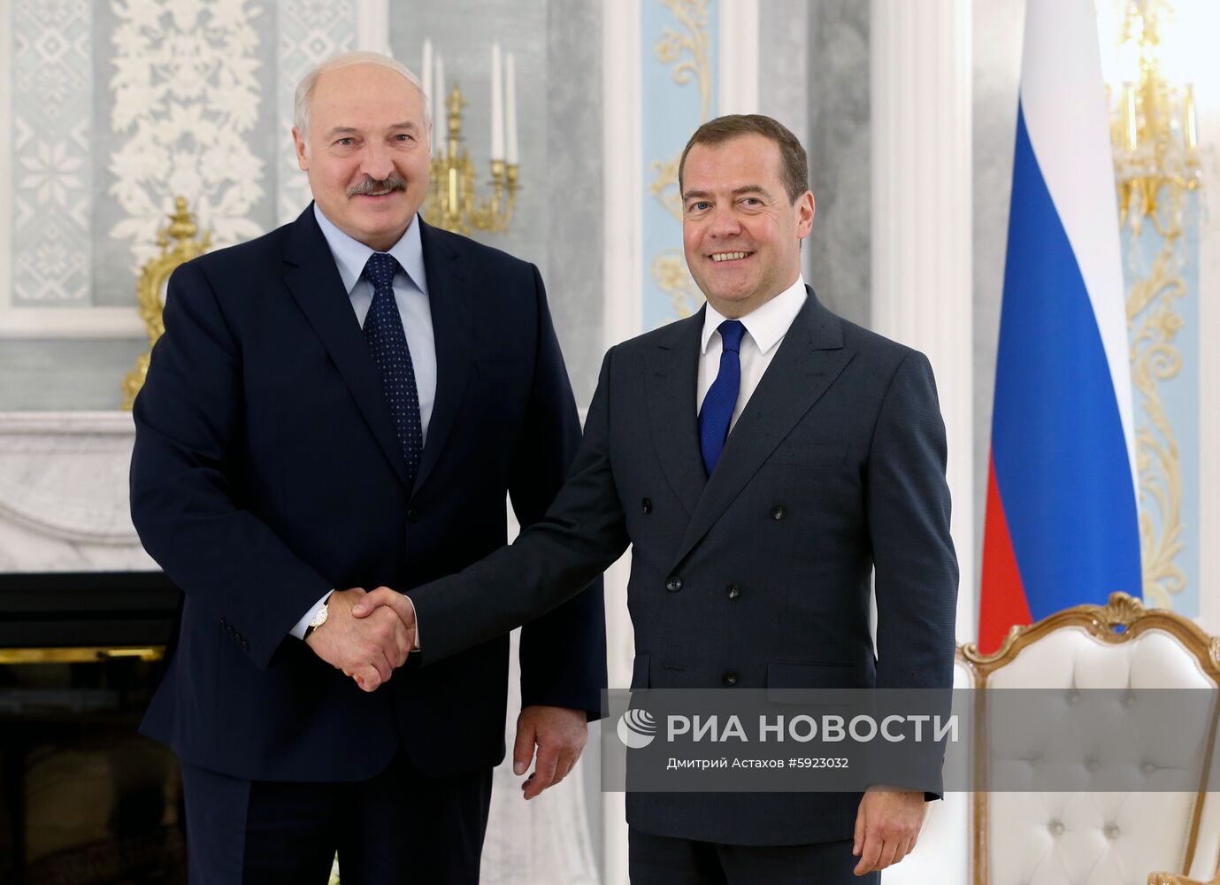 Рабочий визит премьер-министра РФ Д. Медведева в Белоруссию