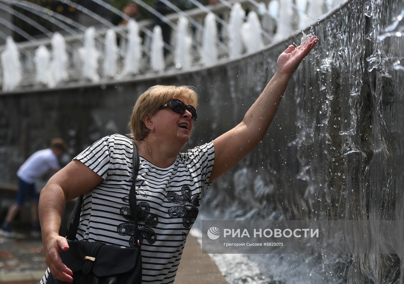 Жара в Москве 