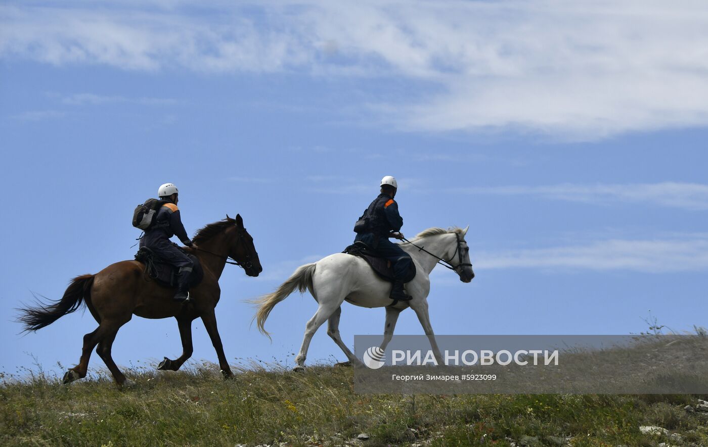 Учения МЧС в Новороссийске