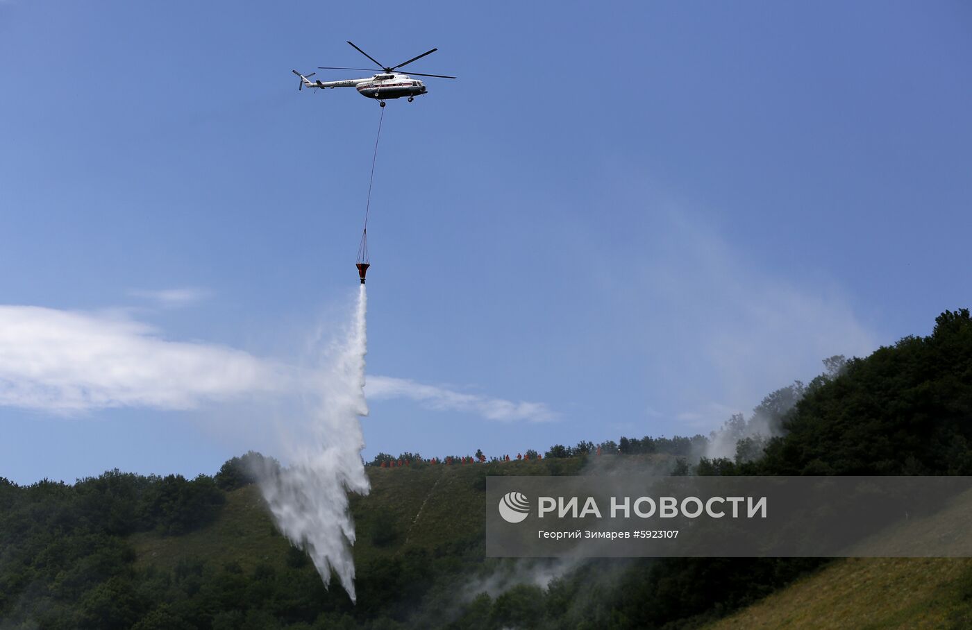 Учения МЧС в Новороссийске