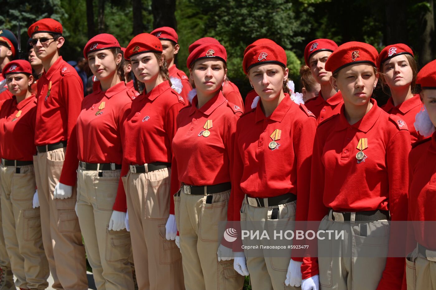 Всероссийская акция "Горсть Памяти" в Ростове-на-Дону