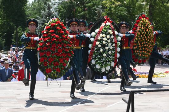 Всероссийская акция "Горсть Памяти" в Ростове-на-Дону