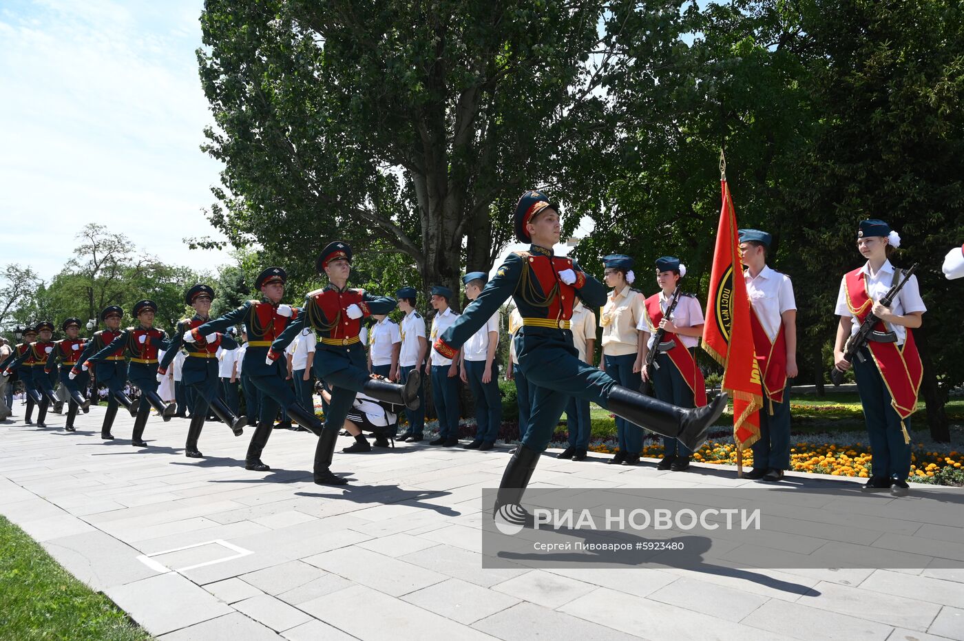 Всероссийская акция "Горсть Памяти" в Ростове-на-Дону