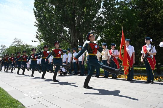 Всероссийская акция "Горсть Памяти" в Ростове-на-Дону