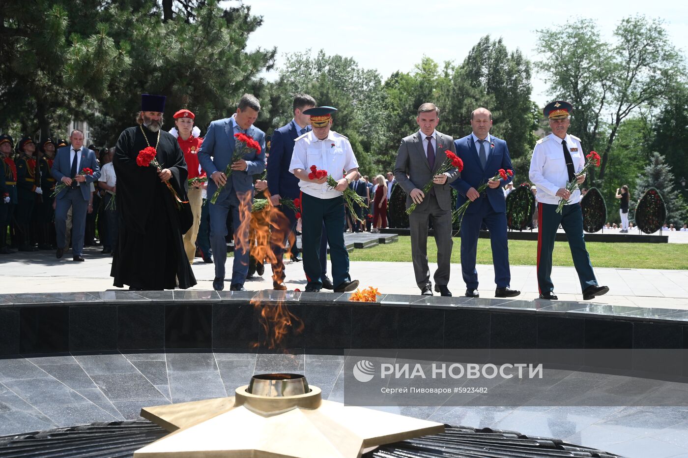 Всероссийская акция "Горсть Памяти" в Ростове-на-Дону