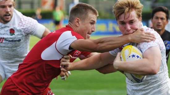 Регби-7. I этап чемпионата Европы. Первый день