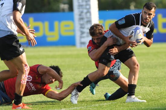 Регби-7. I этап чемпионата Европы. Первый день