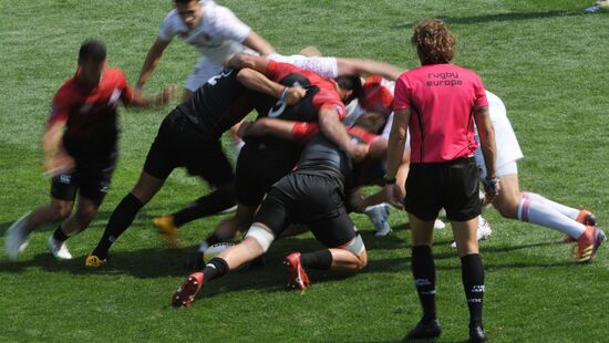 Регби-7. I этап чемпионата Европы. Первый день
