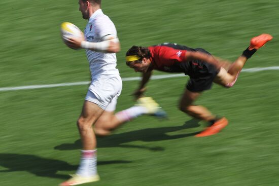 Регби-7. I этап чемпионата Европы. Первый день