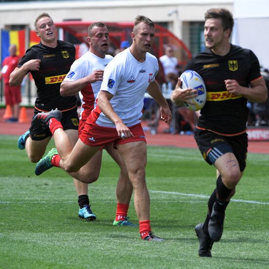 Регби-7. I этап чемпионата Европы. Первый день