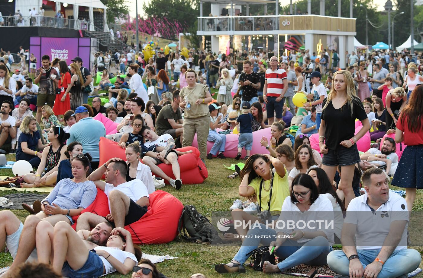Международный музыкальный фестиваль "Усадьба Jazz" в Москве