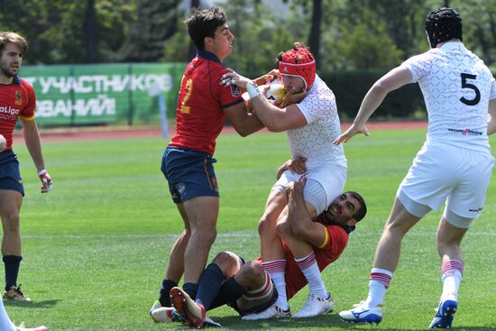 Регби-7. I этап чемпионата Европы. Первый день