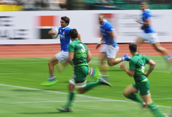 Регби-7. I этап чемпионата Европы. Первый день