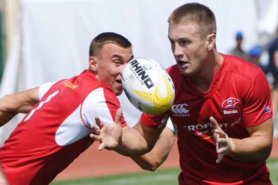 Регби-7. I этап чемпионата Европы. Первый день