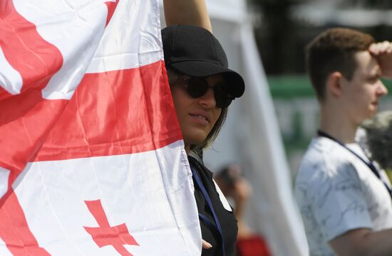 Регби-7. I этап чемпионата Европы. Первый день