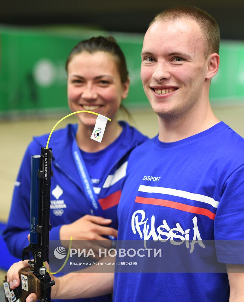 II Европейские игры. Пулевая стрельба. Пневматический пистолет