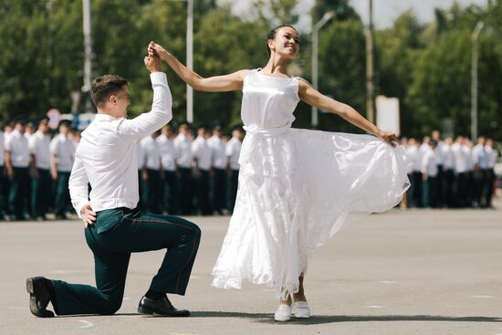 Выпускной в Ивановской пожарно-спасательной академии